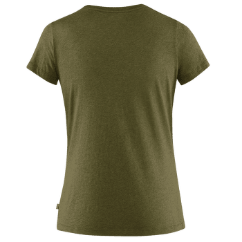 Tričko krátky rukáv Fjällräven Owl Print T-Shirt Women Green