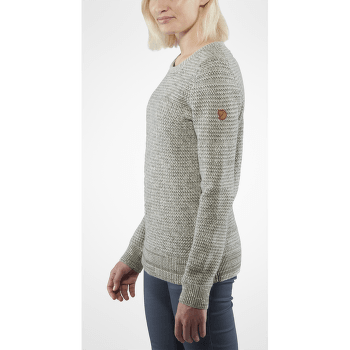 Sveter Fjällräven Övik Structure Sweater Women Chalk White