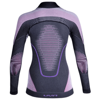 Tričko dlhý rukáv UYN Evolutyon UW Shirt LS Turtle Neck Women Anthracite Melange/Raspberry/Purple