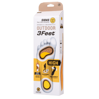 Vložky do topánok Sidas 3feet Outdoor High