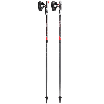 Palice Leki Spin (65026161) black-neonred-darkanthracite-white