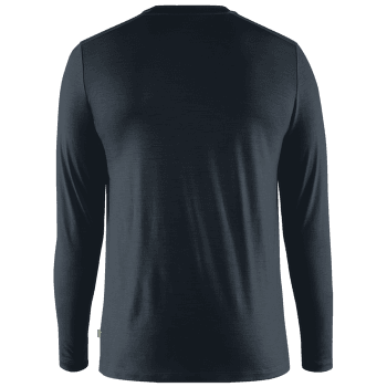 Tričko dlhý rukáv Fjällräven Abisko Wool LS Men Dark Navy