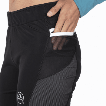 Legíny 3/4 La Sportiva TRIUMPH TIGHT 3/4 Women Black/Hibiscus