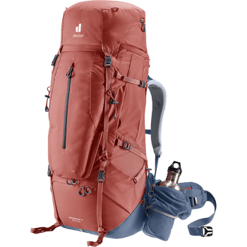 Batoh deuter Aircontact X 60+15 SL redwood-ink