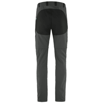 Nohavice Fjällräven Abisko Midsummer Zip Off Trousers Men Dark Grey-Black