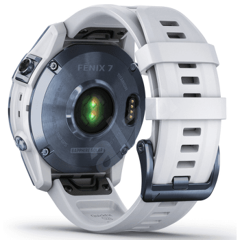Hodinky Garmin fenix 7X Sapphire Solar, Mineral Blue Tiw/Whitestone EMEA