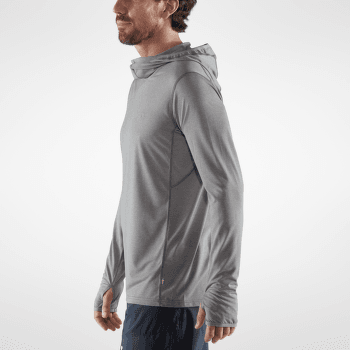 Mikina Fjällräven Abisko Sun-hoodie Men Shark Grey