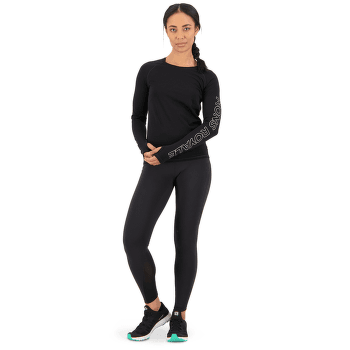 Tričko dlhý rukáv Mons Royale Bella Merino Air-Con LS Women Black Daisy
