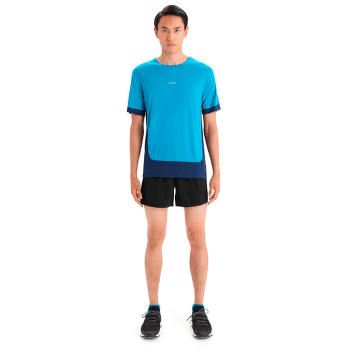Tričko krátky rukáv Icebreaker ZoneKnit™ SS Tee Men GEO BLUE/ROYAL NAVY/CB
