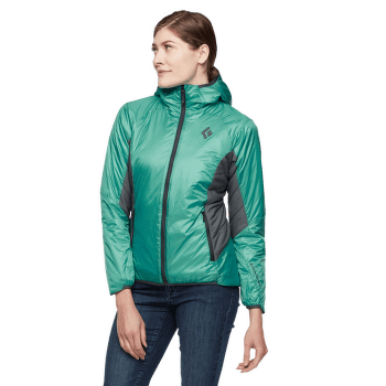 Bunda Black Diamond Vision Hybrid Hoody Women Dark Patina