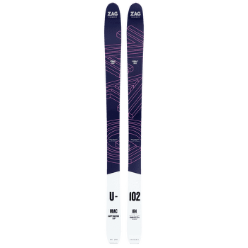 Lyže Zag UBAC 102 LADY PURPLE/WHITE