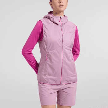 Vesta La Sportiva ACROSS LITE VEST Women Azalea/Redwood