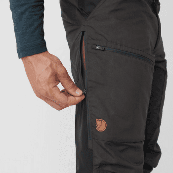 Nohavice Fjällräven Abisko Lite Trekking Trousers Regular Green-Laurel Green