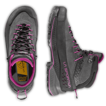 Topánky La Sportiva TX4 Evo Mid Women GTX Carbon/Springtime