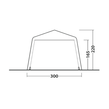 Prístrešok Outwell Fastlane 300 Shelter