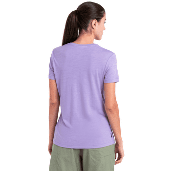 Tričko krátky rukáv Icebreaker Merino 150 Tech Lite III SS Tee Hike Path Women BLACK