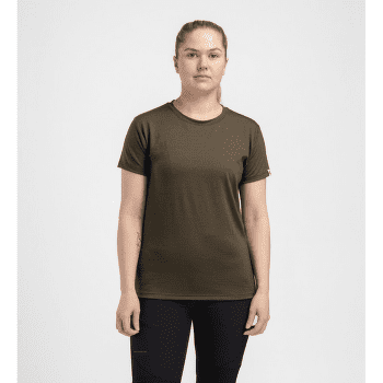 Tričko krátky rukáv Aclima LightWool 180 Classic Tee Women Chocolate Plum