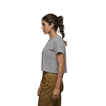 Tričko krátky rukáv Black Diamond BD Stripe SS Tee Women White Oak-Off White