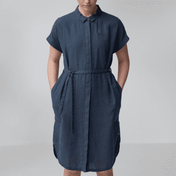 Šaty Fjällräven Övik Hemp Dress Women Mountain Blue