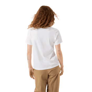 Tričko krátky rukáv Arcteryx Kragg SL Cotton Emblem Crew SS Women Mallow