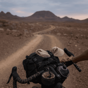 Taška Fjällräven Hoja Handlebar Rolltop Black
