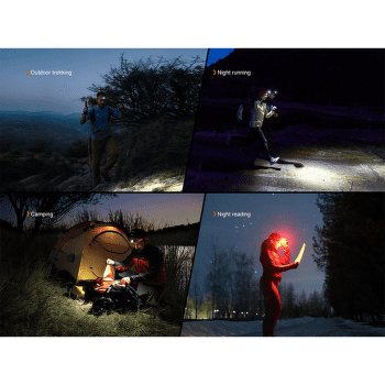 Čelovka Fenix Rechargeable Headlamp HL18R-T V2.0 Black