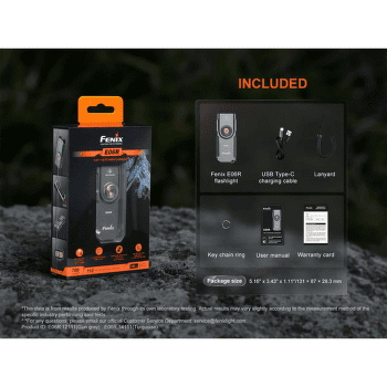 Svietidlo Fenix Rechargeable Flashlight E06R Turquoise