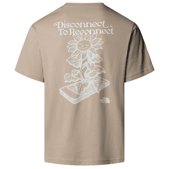 Tričko krátky rukáv The North Face CONNECT RELAXED SS TEE-GRAPHIC Men BOX MUSHROOM GREY
