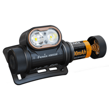 Čelovka Fenix Rechargeable headlamp HM55R All Black