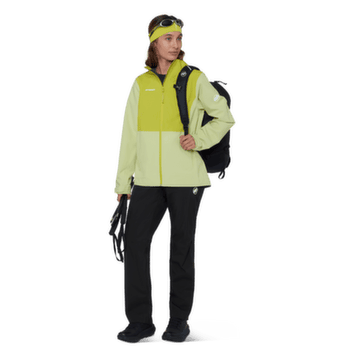 Nohavice Mammut LINARD LIGHT HS PANTS WOMEN black 0001