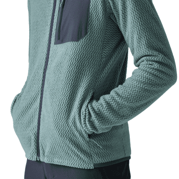 Bunda Patagonia R1 Air Full-Zip Hoody Men Coal Orange