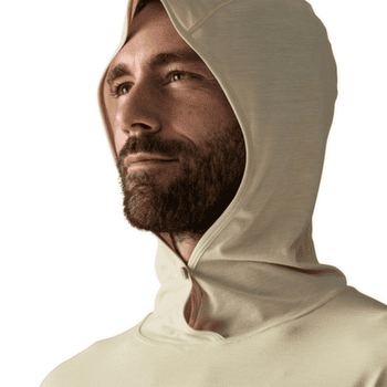 Tričko dlhý rukáv Patagonia Cap Cool Ultra Hoody Men Pumice - Dyno White X-Dye