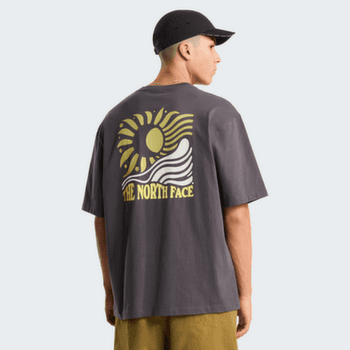 Tričko krátky rukáv The North Face Sun Oversize Short Sleeve Tee-Graphic Men G70 OPAL FROST