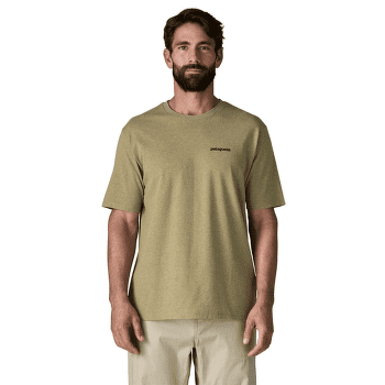 Tričko krátky rukáv Patagonia P-6 Logo Responsibili Tee Men P-6 Outline: Gumtree Green
