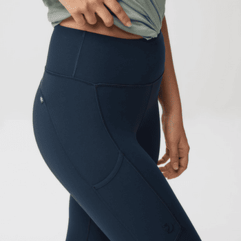 Legíny Fjällräven HIGH COAST TIGHTS WOMEN Black