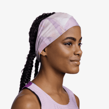 Čelenka Buff Coolnet UV Wide Headband SHANE ORCHID