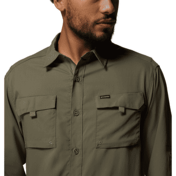 Košeľa dlhý rukáv Columbia Silver Ridge™ Utility II LS Shirt Men Stone Green 397