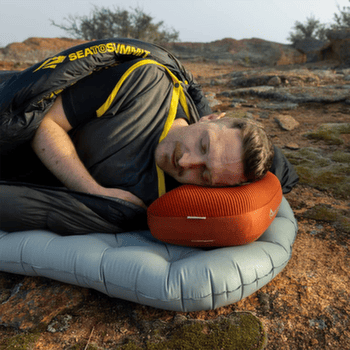 Vankúš Sea to Summit Aeros Premium Pillow Large Burnt Olive