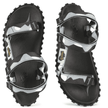 Sandále Gumbies Scrambler Sandal - Black & Grey Black / Grey