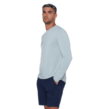 Tričko dlhý rukáv Mammut MOUTAIN LONGSLEEVE T-SHIRT MEN BLUEMLISALPHORN 50665 tschiel