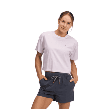 Tričko krátky rukáv Black Diamond Diamond Crop SS Tee Women Soft Lilac