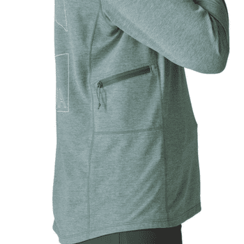 Tričko dlhý rukáv Patagonia Cap Cool Sun Hoody Peak Visions Women Vellum Green - Light Vellum Green X-Dye
