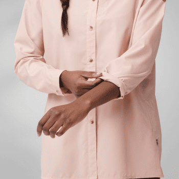 Košeľa dlhý rukáv Fjällräven Abisko Hike Shirt Women Fossil