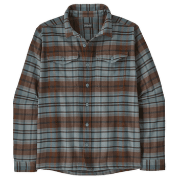 Košeľa dlhý rukáv Patagonia FJORD FLANNEL SHIRT Men Rising Storm: Blue Sage