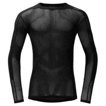 Tričko dlhý rukáv Devold Wool Mesh Pro Shirt Man 950A BLACK