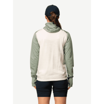 Mikina Devold Explorer Merino Hooded Jacket Women 402A FOG/RAW WHITE