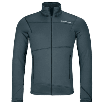 Mikina Ortovox FLEECE LIGHT JACKET MEN 87801 dark arctic grey