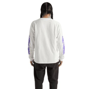Tričko dlhý rukáv Arcteryx Kragg Cotton Dream State LS Men White Light / Violec