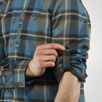 Košeľa dlhý rukáv Fjällräven Fjallglim Shirt Men Dawn Blue-Chalk White