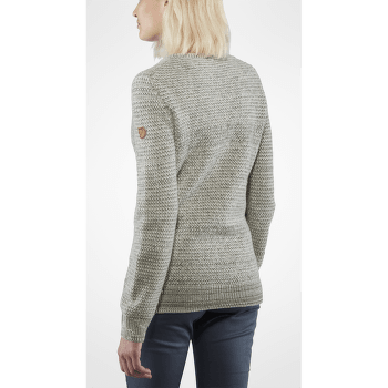 Sveter Fjällräven Övik Structure Sweater Women Chalk White
